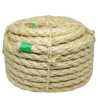 Corda de Sisal Natural 8mm 10 Metros Artesanato Decoração Arranhadores Alta Qualidade Resistente Envio Rápido Top