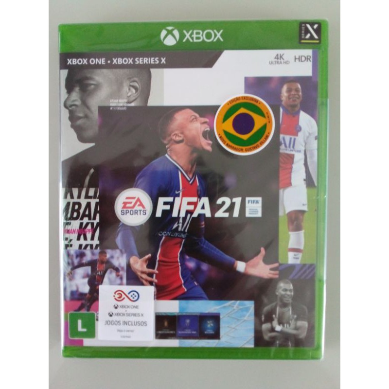 Fifa 21 Xbox One Mídia Física Em Português Br - PlayGamesShop