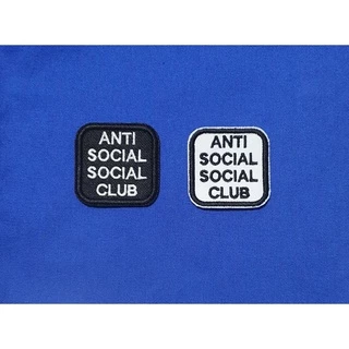 Patch I Bordado Anti Social Social Club - com termocolante