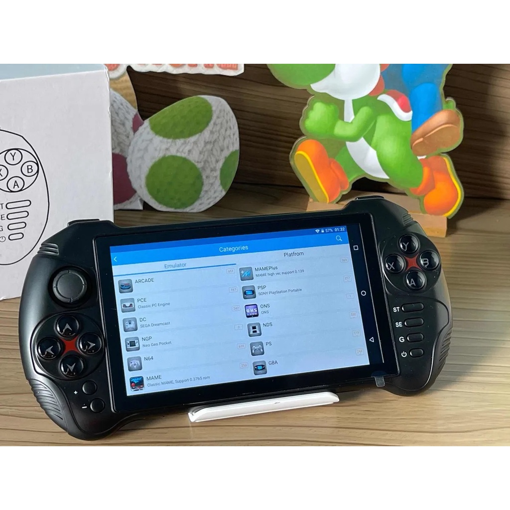 Videogame Portátil Console Powkiddy X15 32gb Android 7 Novo Pronta