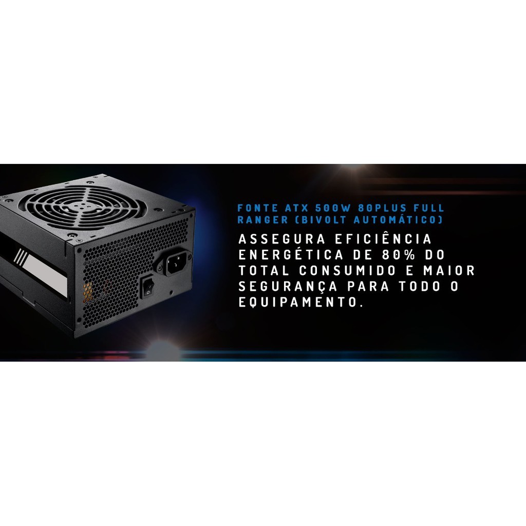ゲーミングPC/i5 7400/500GB/GTX1060/Officce搭載 COMPUTADOR GAMER INTEL I5 7400- 8GB DDR4- HD 1TB- GPU GTX 1060 3GB