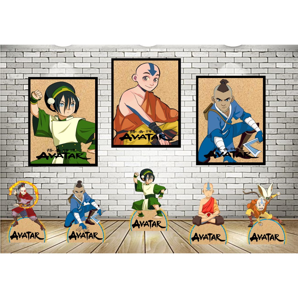 Kit Festa Avatar A Lenda De Aang Shopee Brasil