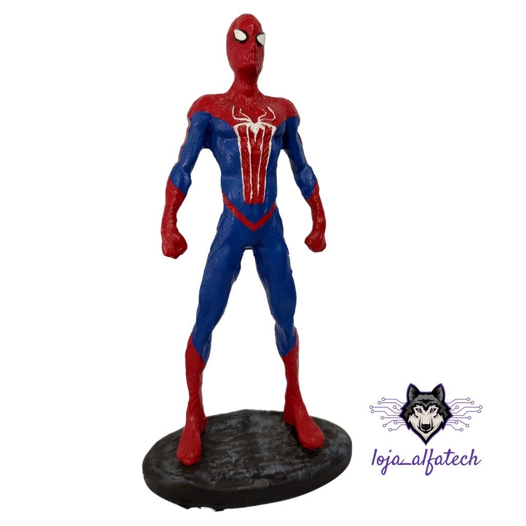 Action Figure Homem Aranha - Boneco Homem Aranha (Resina) - Zaplox  Colecionáveis