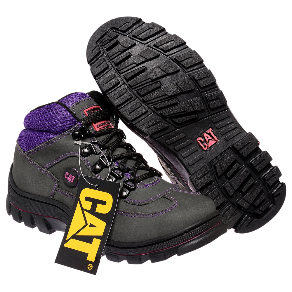 Bota Cat Coturno Caterpillar Adventure Feminino Top Linda! | Shopee Brasil