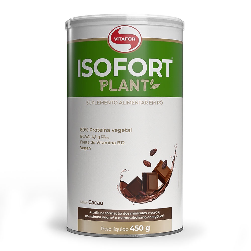 Isofort Plant Vitafor 450g Whey Vegano