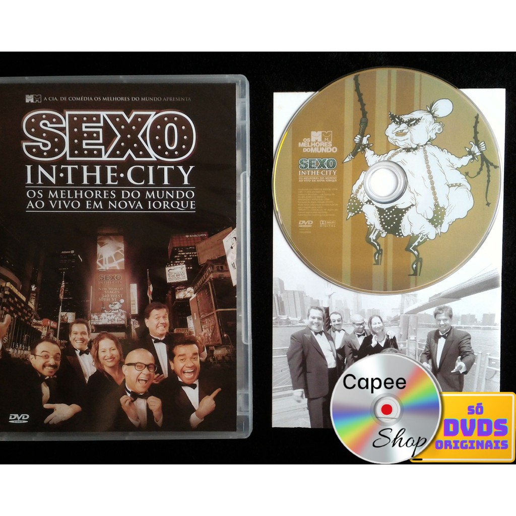 SEXO IN THE CITY - OS MELHORES DO MUNDO AO VIVO EM NY em DVD | Shopee Brasil