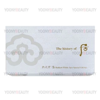 [A História Da Whoo] Radiant White 5pcs Kit De Presentes Especiais exp : 24.08.25
