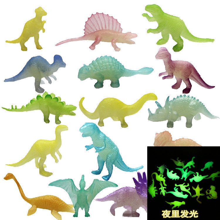 FLORMOON Kit Pintura 23 Peças Realistas Figuras de Dinossauros