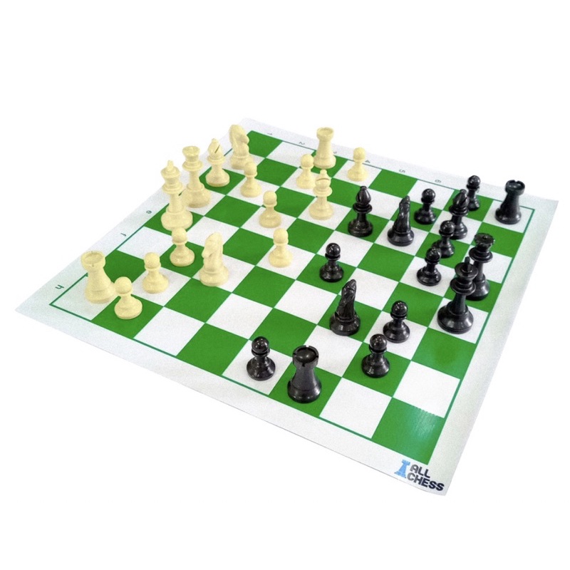 Caderno Espiral Rainha negra e peças de xadrez do rei