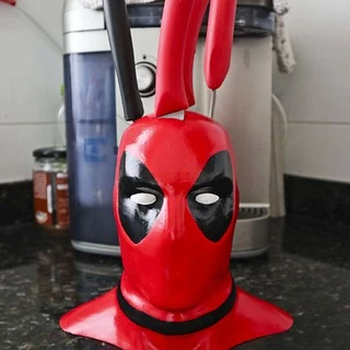 Decoração Personalizada Mesa Busto Deadpool - 20cm