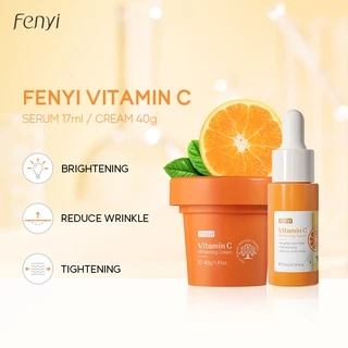 Fenyi Vitaminação De Vitamina C/Creme Brilhante/Sérum Desbota/Cuidados Com A Pele 2pçs em Oferta na Shopee
