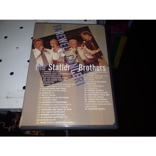 Dvd The Statler Brothers Farewell Concert - Raro/ Importado | Shopee Brasil