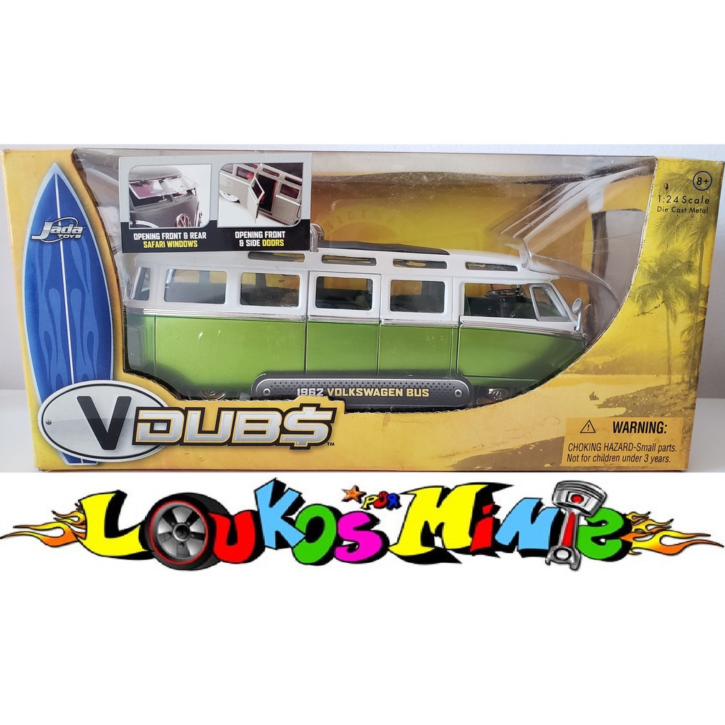 ミニカー Jada Toys V DUB$ Volkswagen Bus 1/24 Jada Toys V DUB$ Volkswagen Bus 1/24