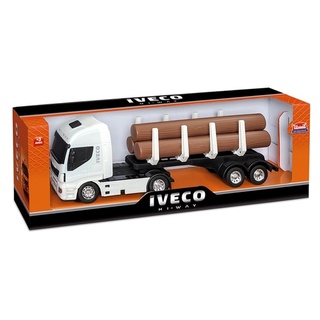 Carreta de Brinquedo Caminhão de Água Articulada Roda Livre de 41cm Iveco