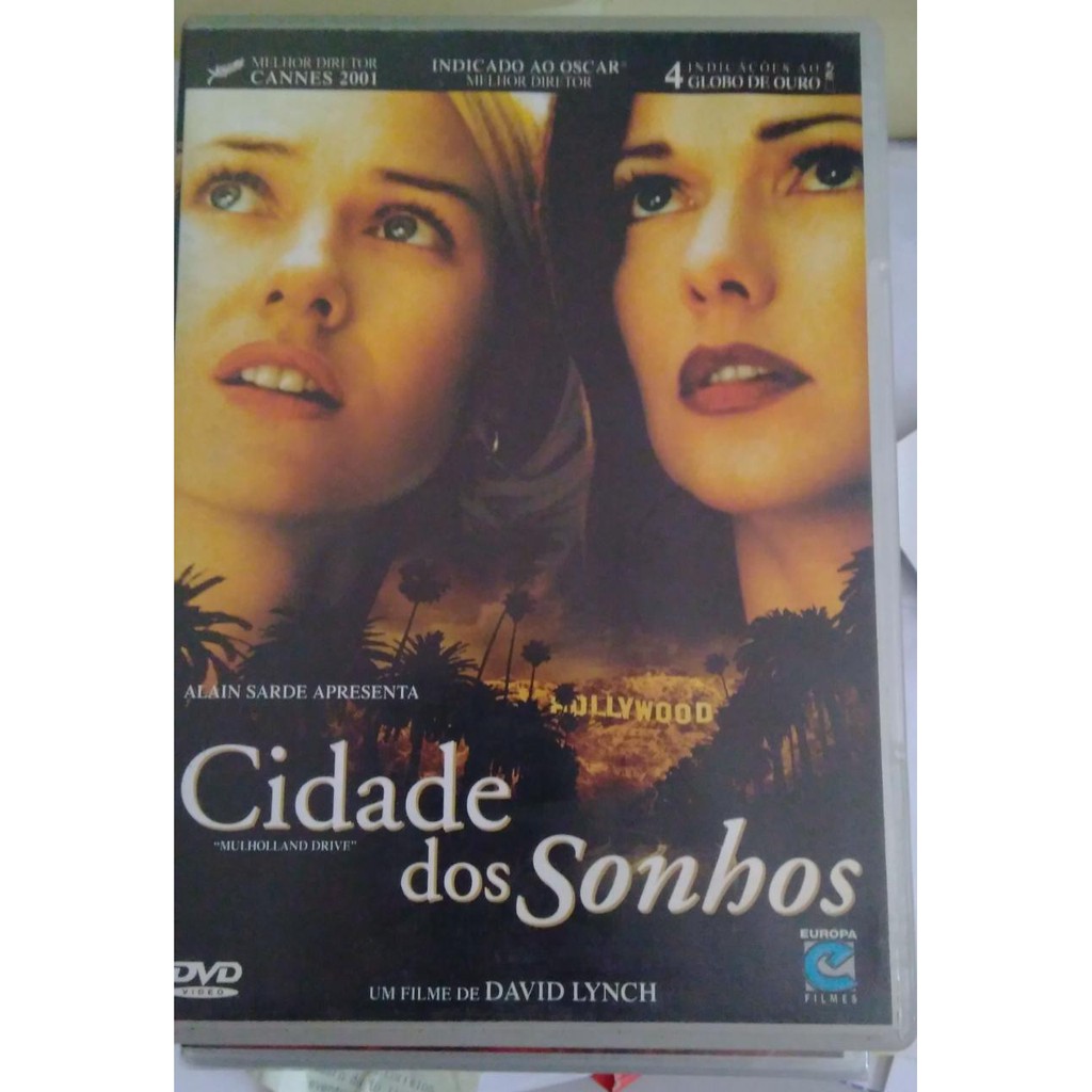 CIDADE DOS SONHOS - DVD ORIGINAL USADO - DAVID LYNCH | Shopee Brasil
