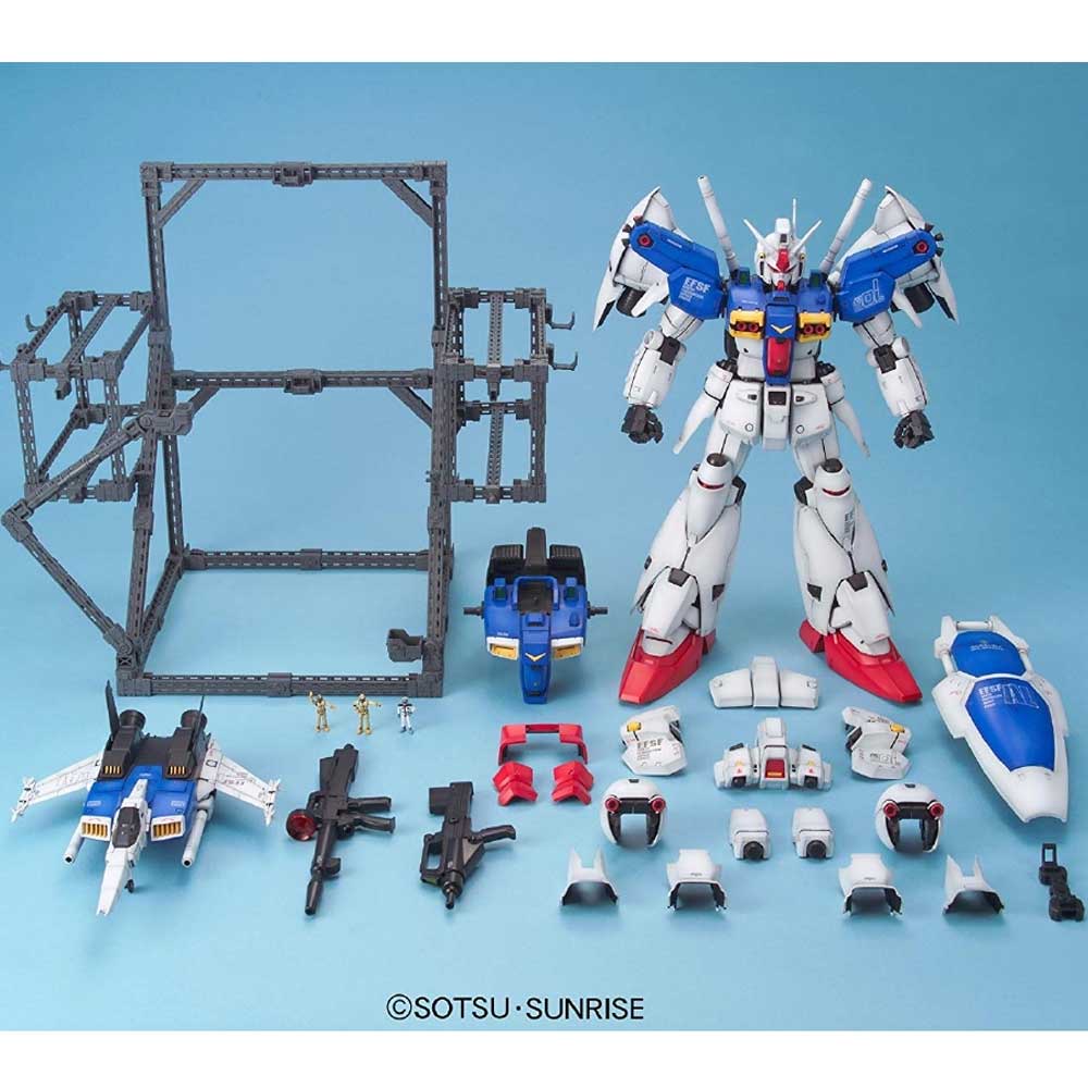 Gundam PG RX-78 GP01 FULL BURNERN BANDAI 1/60 | Shopee Brasil