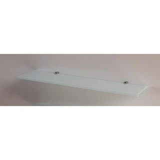 kit com 3 Prateleiras 30x15 cm Vidro 4 mm Adesivadas Jateadas
