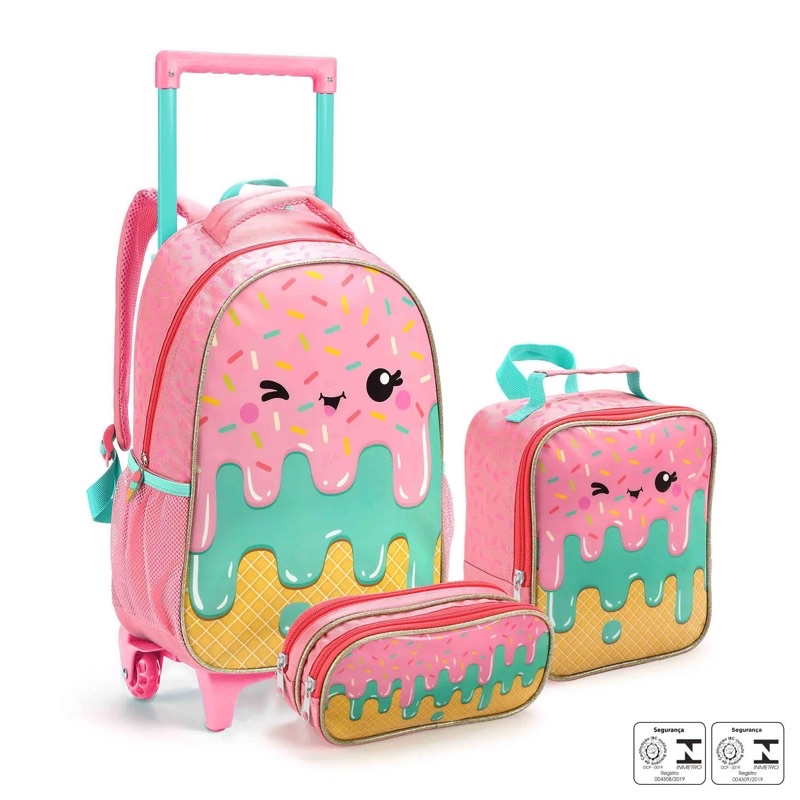 kit Mochila de carrinho Feminina | Shopee Brasil