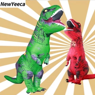 Hot T REX Dinossauro Inflável Traje Da Festa De Natal Criança Cosplay Fantasia Mascote Anime Halloween Para Crianças Adulto Dino Dos Desenhos Animados