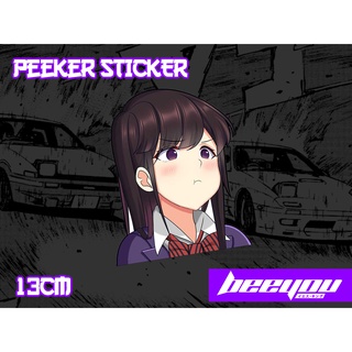 Adesivo Peeker Sticker Waifus Anime - Zero Two, Akame, Ram, Asuka, Rei,  Raphtalia - Escorrega o Preço