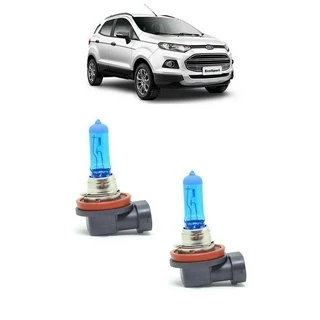 Par Lampada Super Branca Farol de Milha Ecosport 2013 2014 2015 2016 2017 8500K H11 12v/55w