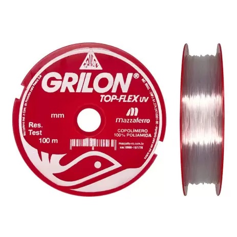 Linha de pesca Grilon nylon para pesca monofilamento carretel 100m