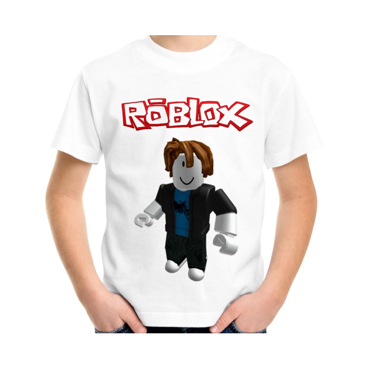 Camiseta Roblox Infantil Juvenil Camisa Game Jogo Skins Personagens Turma  Festa Crianças Preto, Roupa Infantil para Menino Nunca Usado 83706518