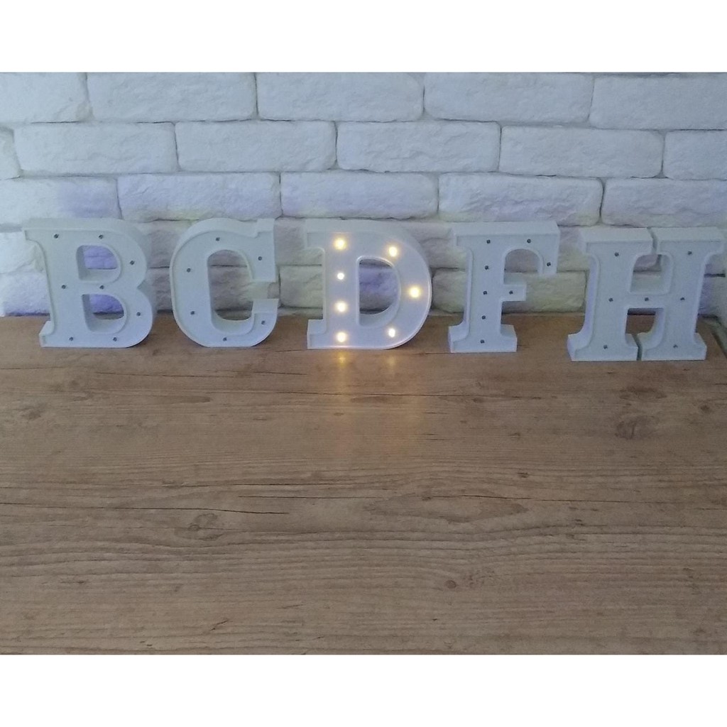 Luminária Led Letra Shopee Brasil