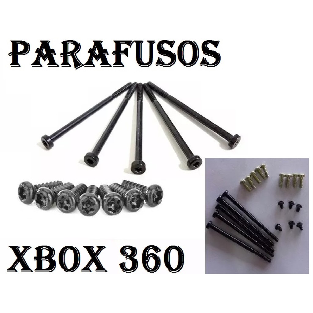 Parafusos Para Xbox 360 Slim E super slim 100 Originais Shopee Brasil