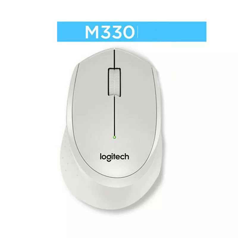 Logitech M Mouse Ptico Sem Fio Usb Ghz Dpi Silencioso