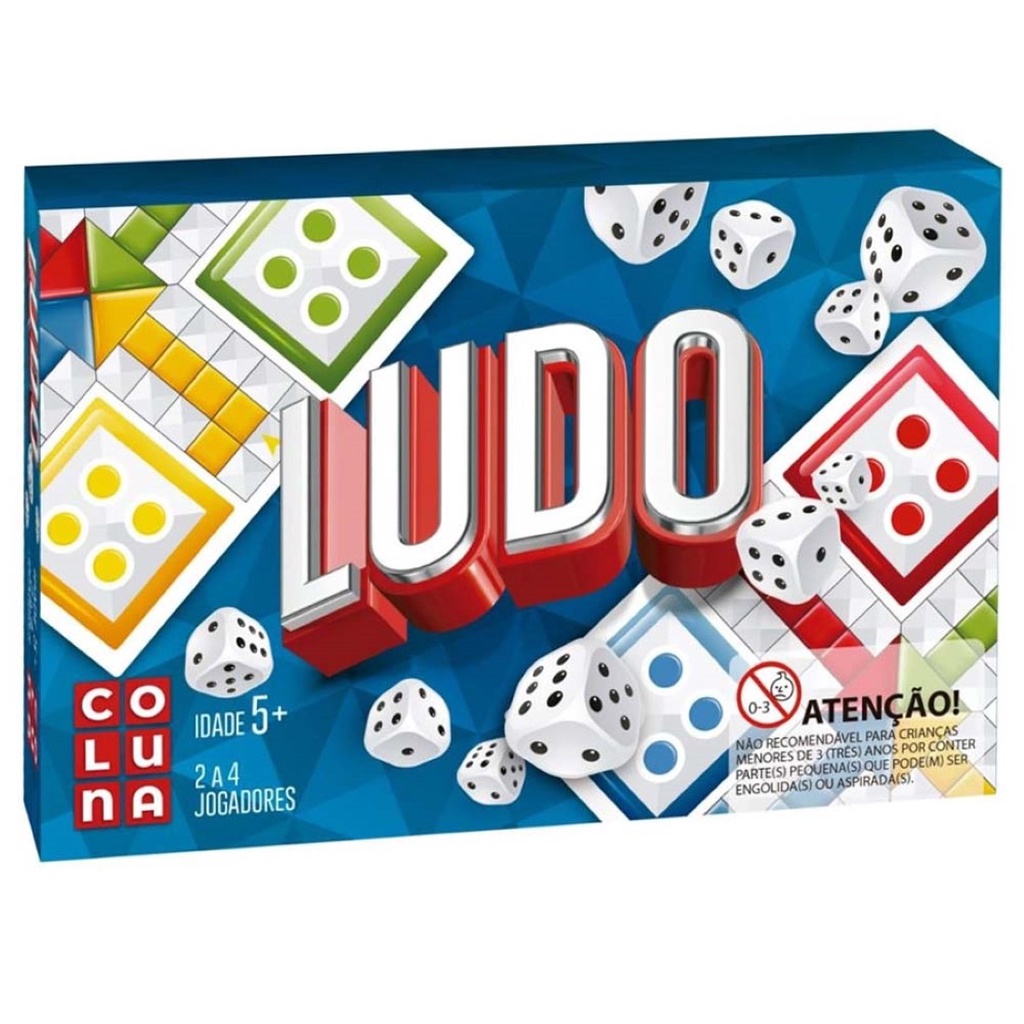 Mini jogo de tabuleiro Ludo - BR77ZV0150000