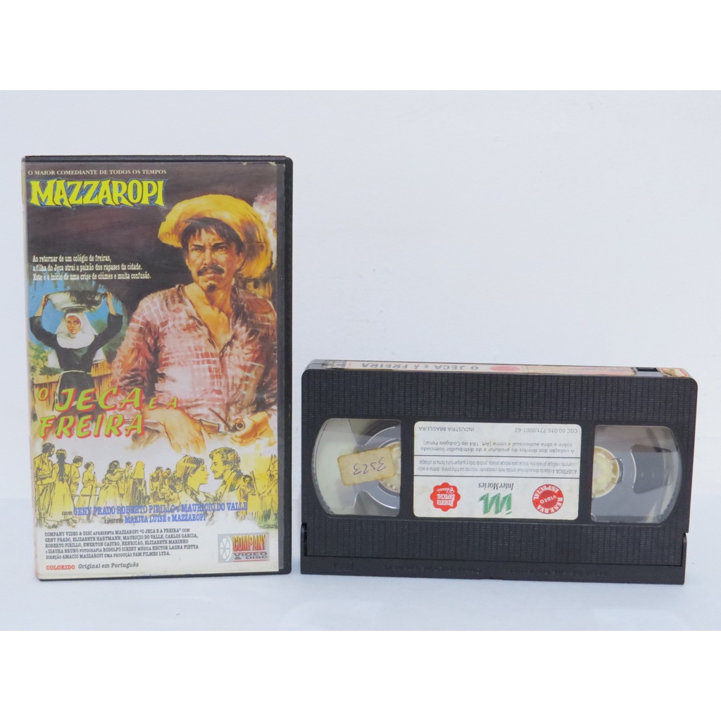 Dvd Mazzaropi Filme O Jeca E A Freira - Colorido Orig Lacrad