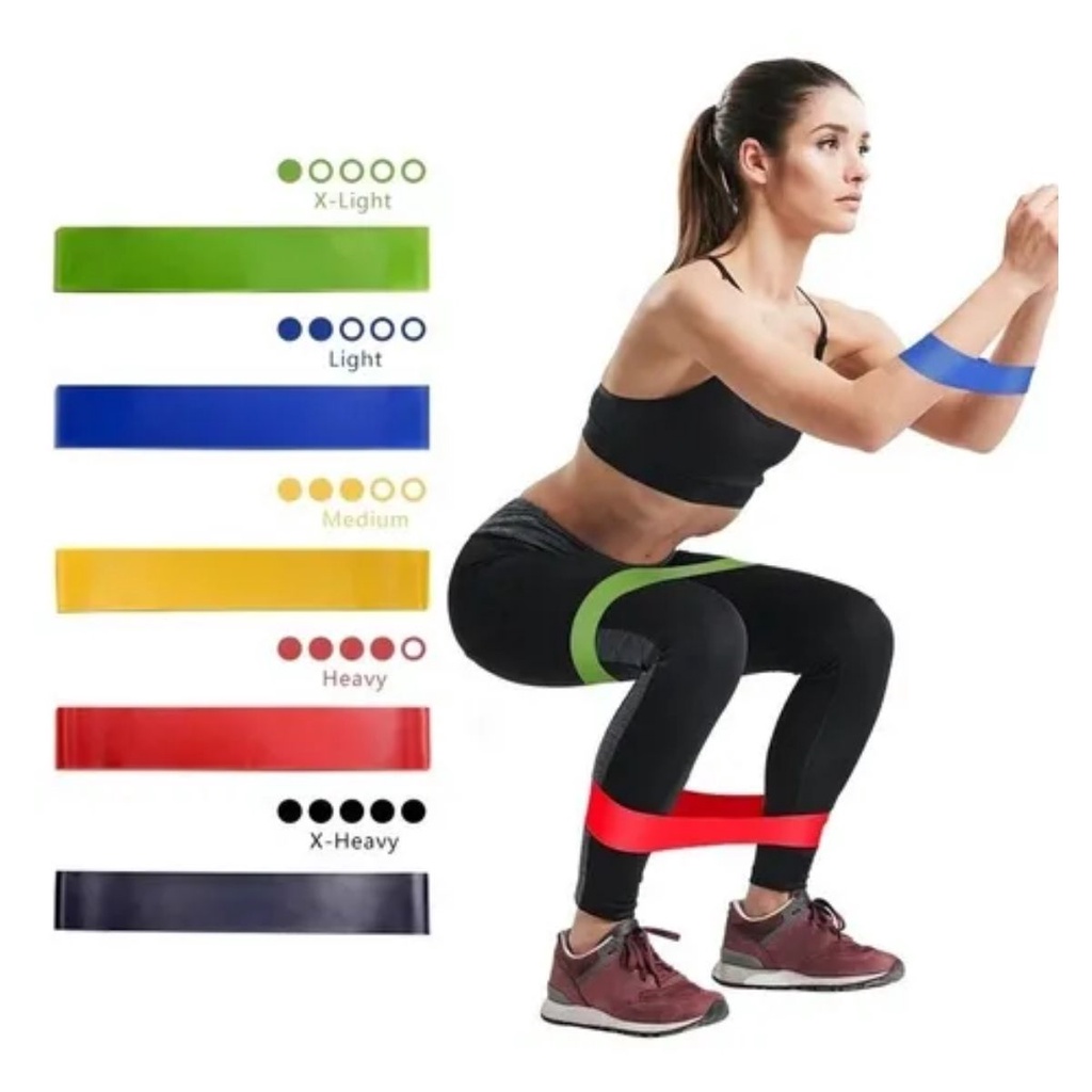 Mini Band Faixas El sticas Treino Crossfit Pilates Shopee Brasil