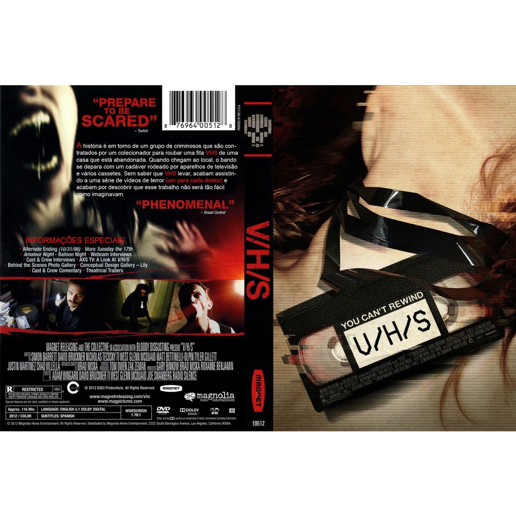COLEÇÃO V/H/S (6 FILMES) | Shopee Brasil