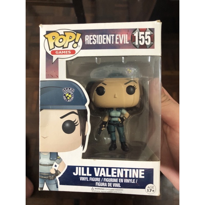 Funko Pop Resident Evil Jill Valentine 155 Shopee Brasil 7194