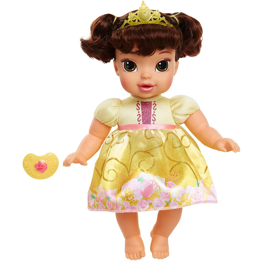 Boneca Bela Baby Princesa Disney Original com Chupeta Macia - Baby Doll  Belle Animators Store Macia | Shopee Brasil