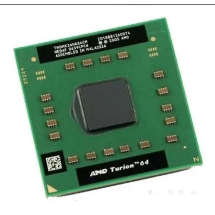 PROCESSADOR AMD TURION 64 SOCKET S1 2.2GHZ PARA NOTEBOOK - ENVIO ...