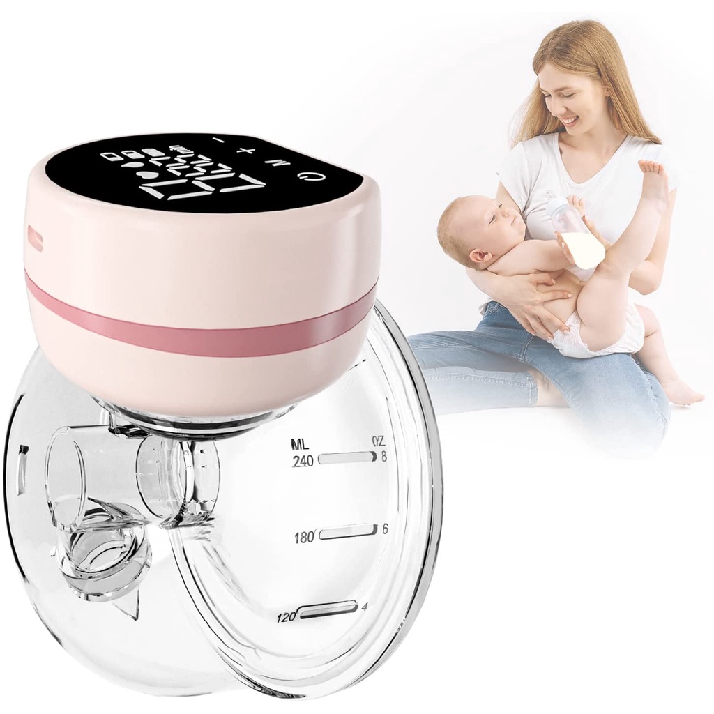 Bomba de tira leite,Bomba Elétrica Portátil Para Leite Materno Recarregável