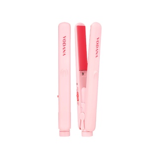 vodana pocket mini flat iron pink rose 360