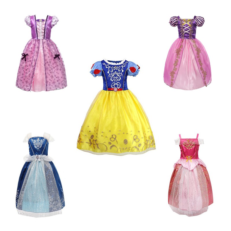 Vestido Infantil Princesa Cinderela Luva E Saiote De Armação - Loja Moda  Sunset - o melhor da Moda Feminina.