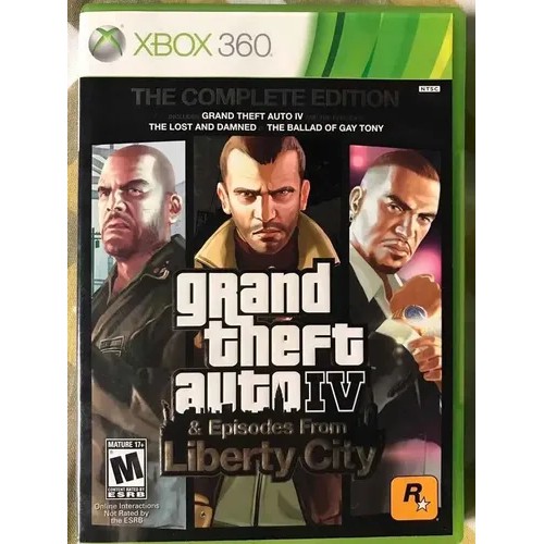Gta IV Xbox 360 Jogo em Midia Digital Original - ADRIANAGAMES