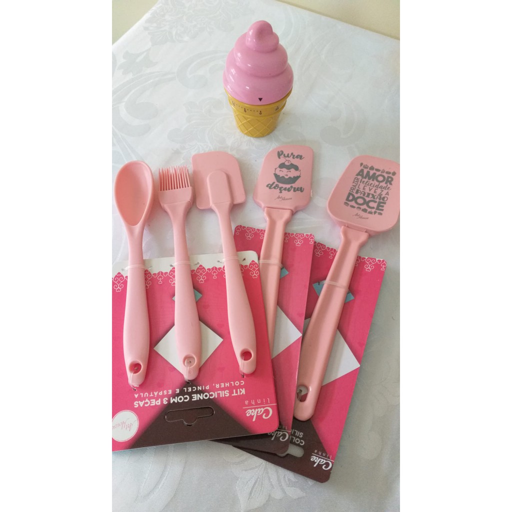 Kit Cozinha Rosa Para Barbie