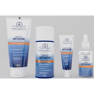 Kit de Tratamento Completo Antiacne PhalleBeauty