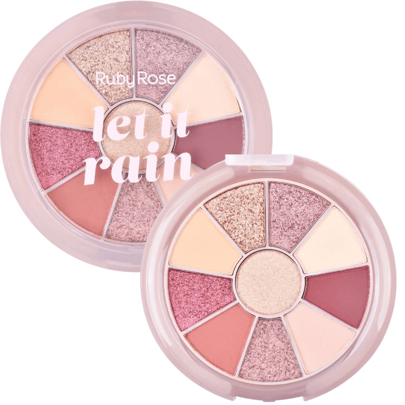 Paleta de Sombras Stylish Ultra Ruby Rose (SP envio imediato - RS envio  02/12!!) - Paleta de Sombras Stylish Ultra Ruby Rose - Ruby Rose