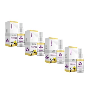 Combo 4un Osseo Homeopet Real H Cães E Gatos 30ml