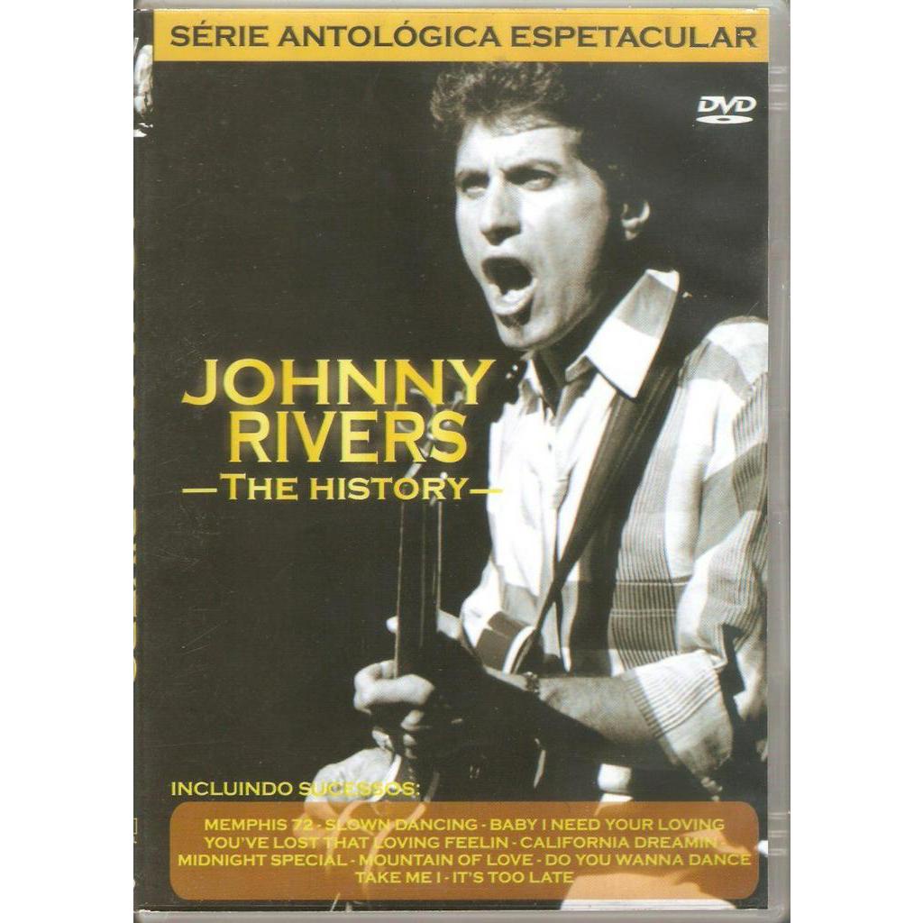 Dvd Johnny Rivers - The History | Shopee Brasil