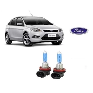 Kit 2 Lampadas Brancas Farol De Milha H11 Ford Focus 2004 em diante