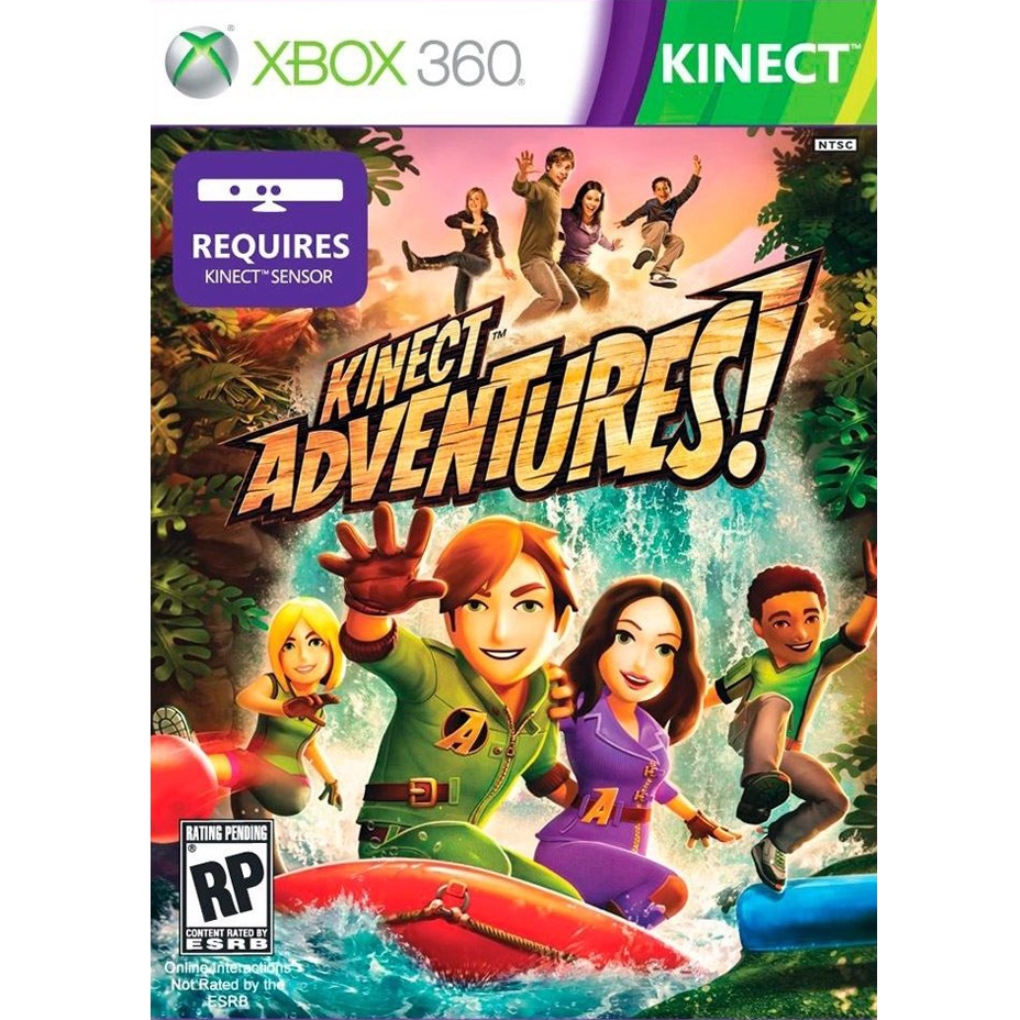 XBOX 360 Kinect games - LOT OF TWO 1.Kinect Adventures 2.Zumba