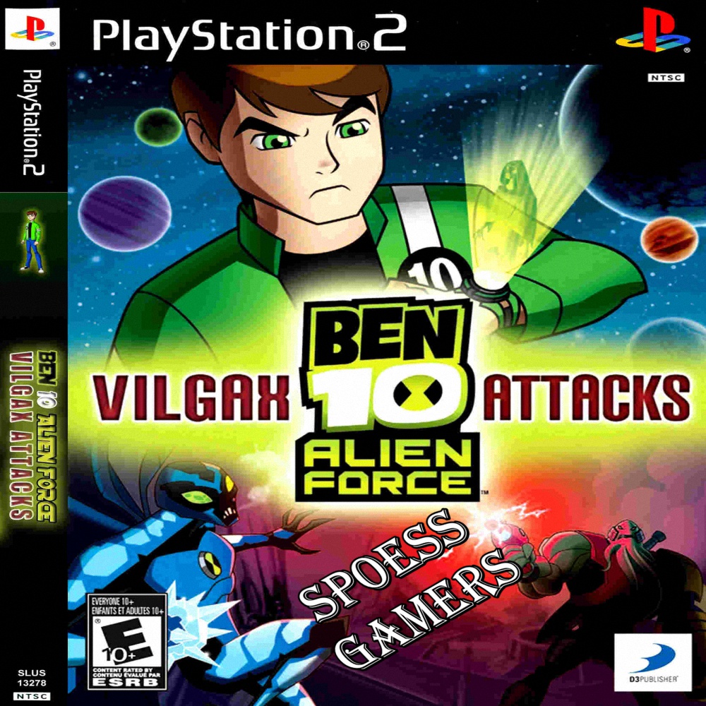 Ben 10 Vilgax Attacks PS2 Patch | Shopee Brasil