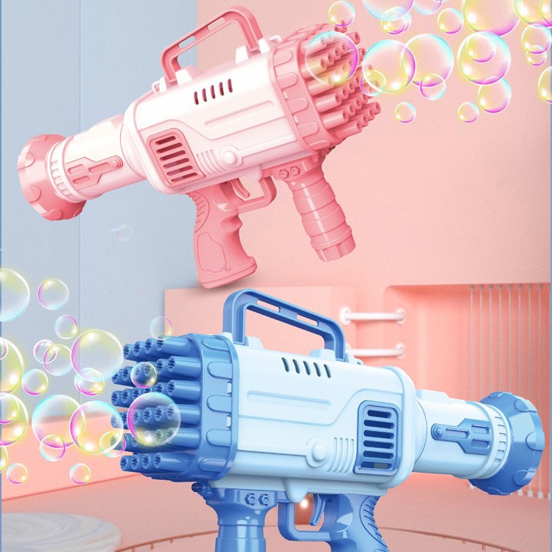 Gatling Gun Angel Bubble Gun Rocket Launcher Bubble Machine Children's  Blowing Bubble Toy - Temu